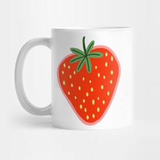 Strawberry cute illustration Mug